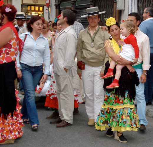 street festival, seville